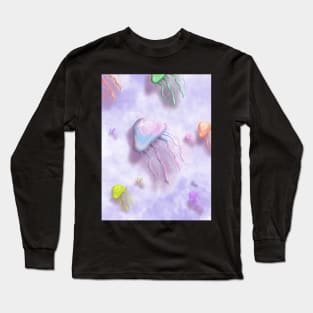 Jellyfish in the Sky Long Sleeve T-Shirt